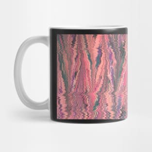 Pink Ripple Pattern Mug